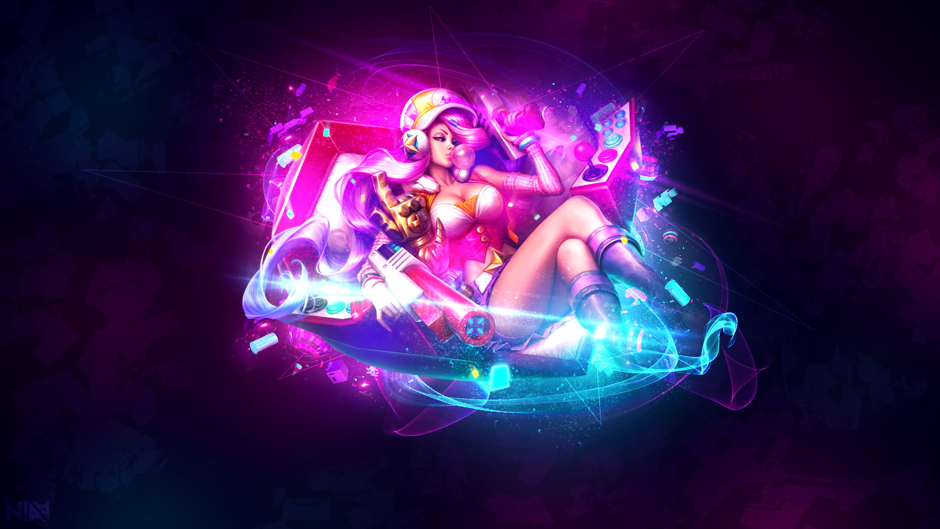 Pink Haired Female Anime Character Wallpaper League Of Legends Images, Photos, Reviews