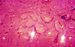 Glass,  Heart,  Pink,  Shine HD wallpaper