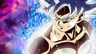 Ultra Instinct Son Goku wallpaper HD wallpaper