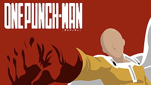 One Punch Man poster, One-Punch Man, Saitama HD wallpaper