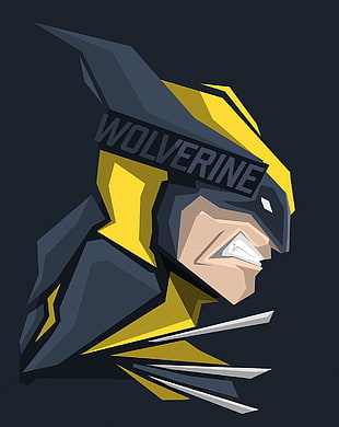Wolverine digital art, superhero, Wolverine, X-Men