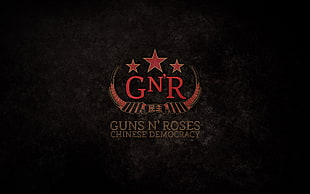 guns and roses Logo HD wallpaper