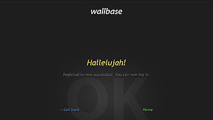 wallbase Hallelujah! text