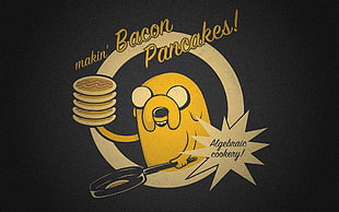 Makin' Bacon Pancakes poster, Adventure Time, Jake the Dog