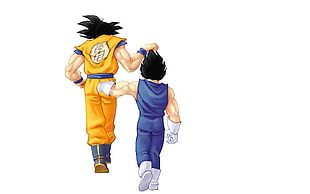 Goku and Son Golu illustration