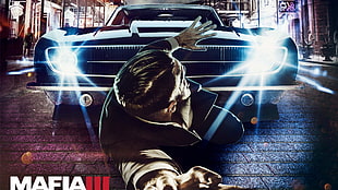 Mafia 3 game cover HD wallpaper