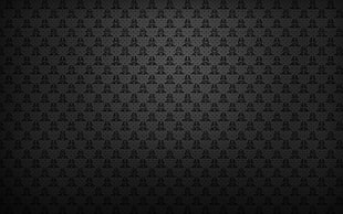 white and black monogram pattern HD wallpaper