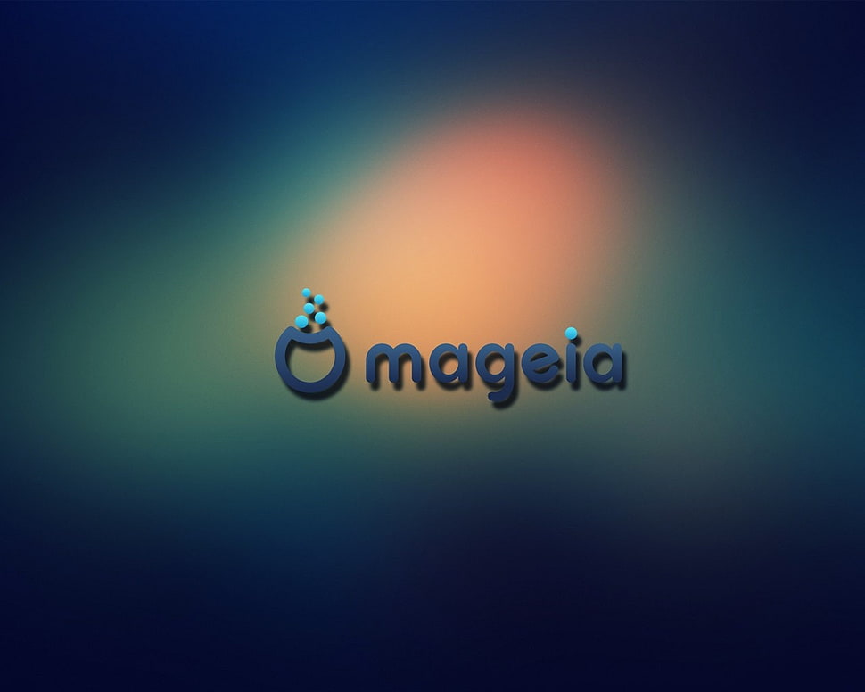 black and white LED light, Linux, Mageia HD wallpaper