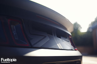 red vehicle taillights, Ford Mustang, car, Ford USA, RTR HD wallpaper