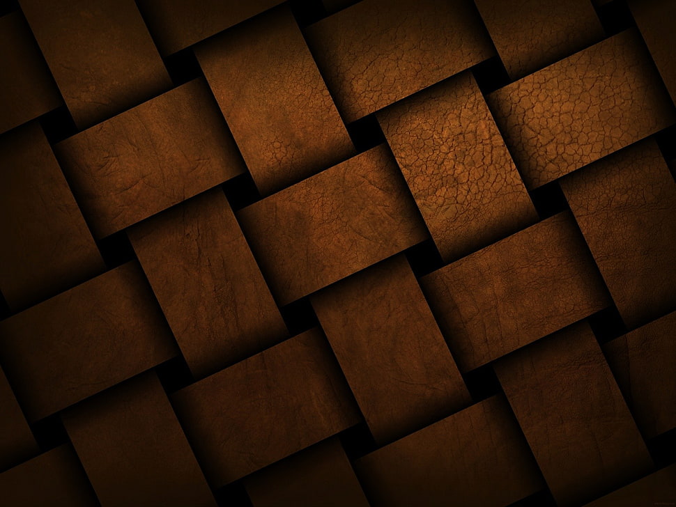 brown and black area rug, pattern, texture, digital art HD wallpaper