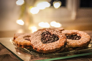 round cookies, Biscuits, Pastries, Dessert HD wallpaper