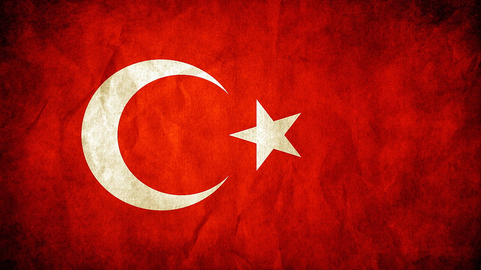 flag, Turkey HD wallpaper