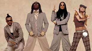 Black Eyed Peas digital wallpaper
