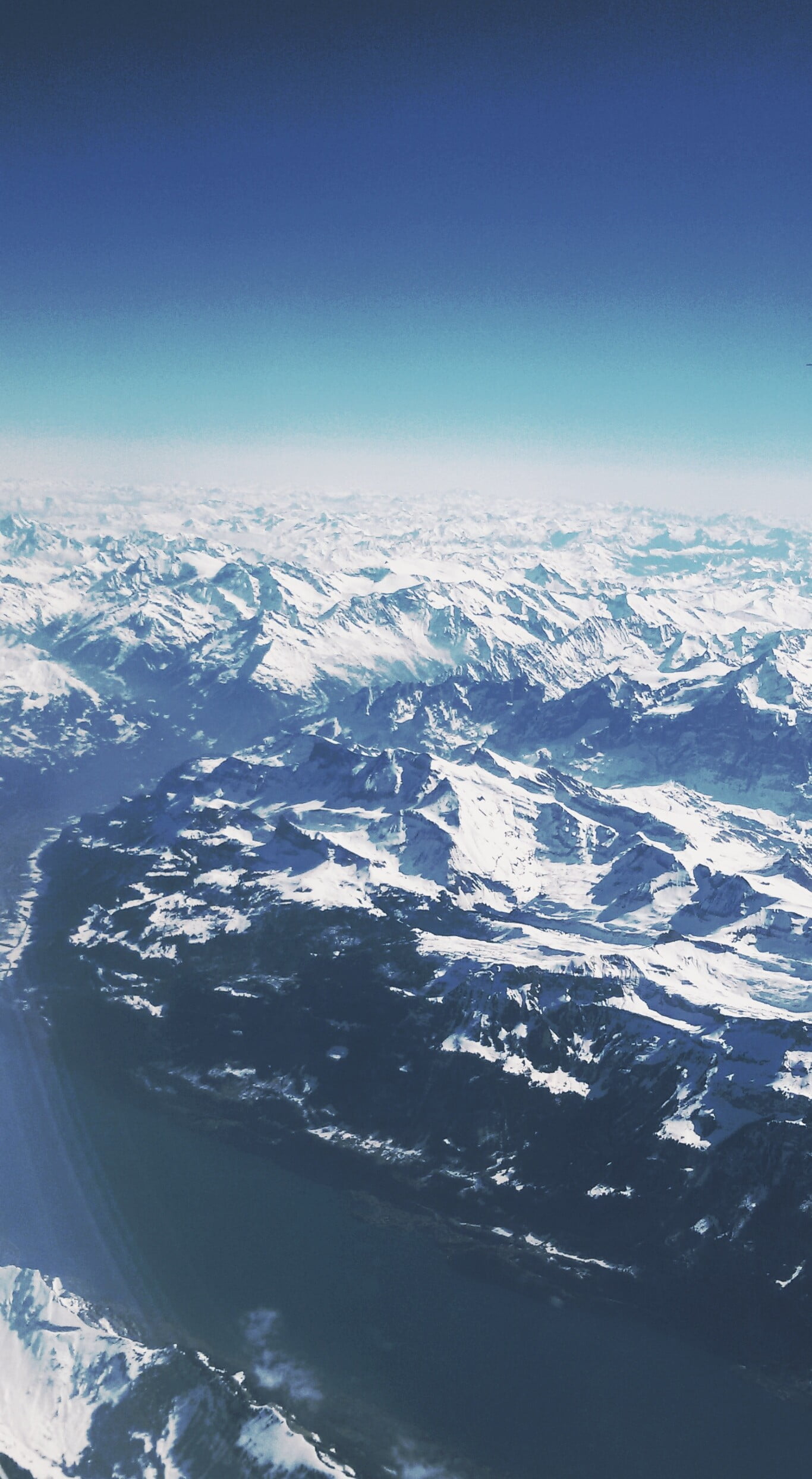 1366x768 resolution | snow-covered mountains, mountains, landscape HD ...