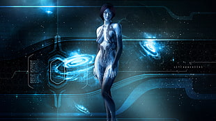 naked woman game application screenshot