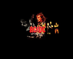 AC/DC logo HD wallpaper