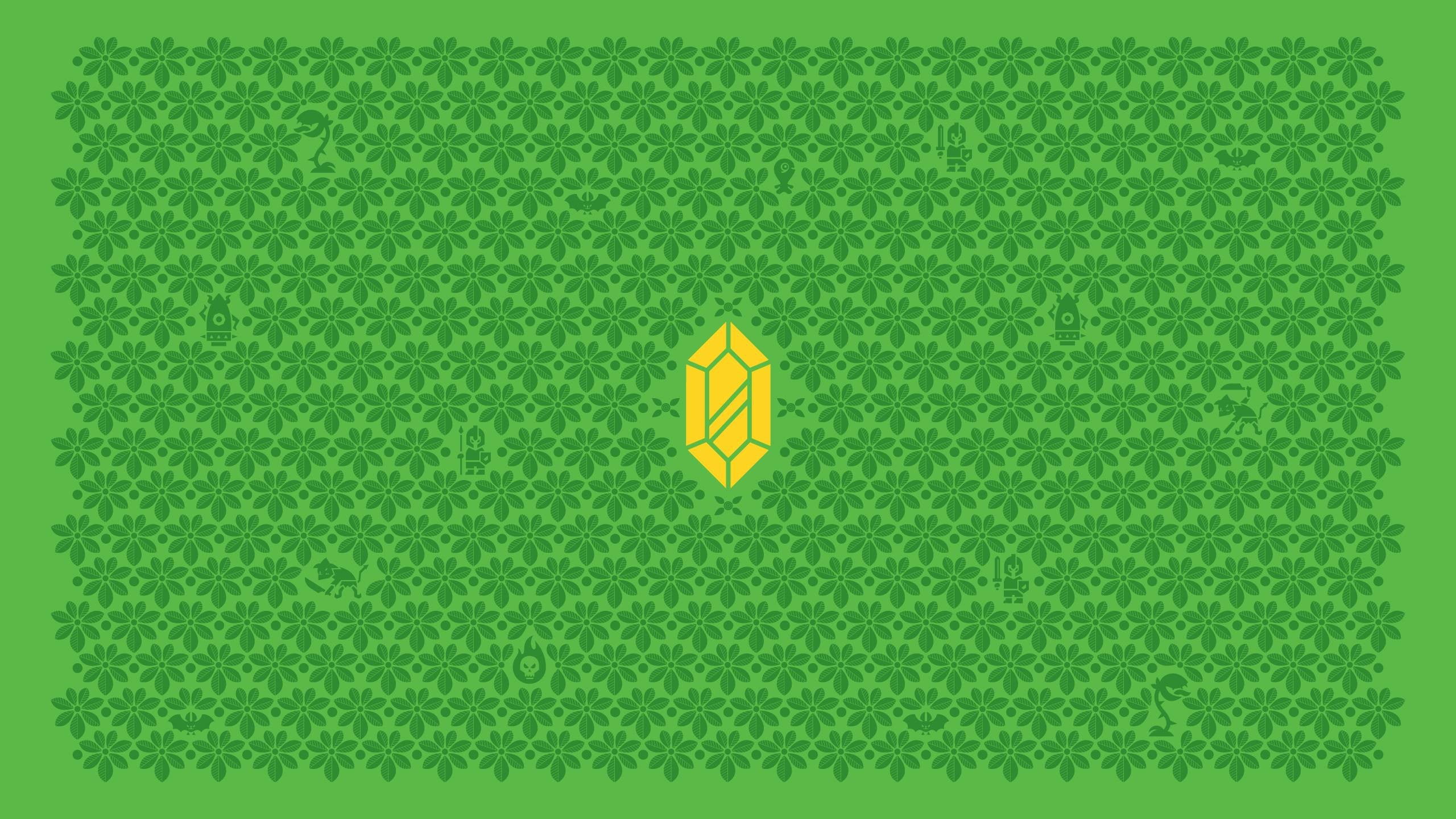 yellow rupee diamond illustration, rupee, The Legend of Zelda, minimalism, ...