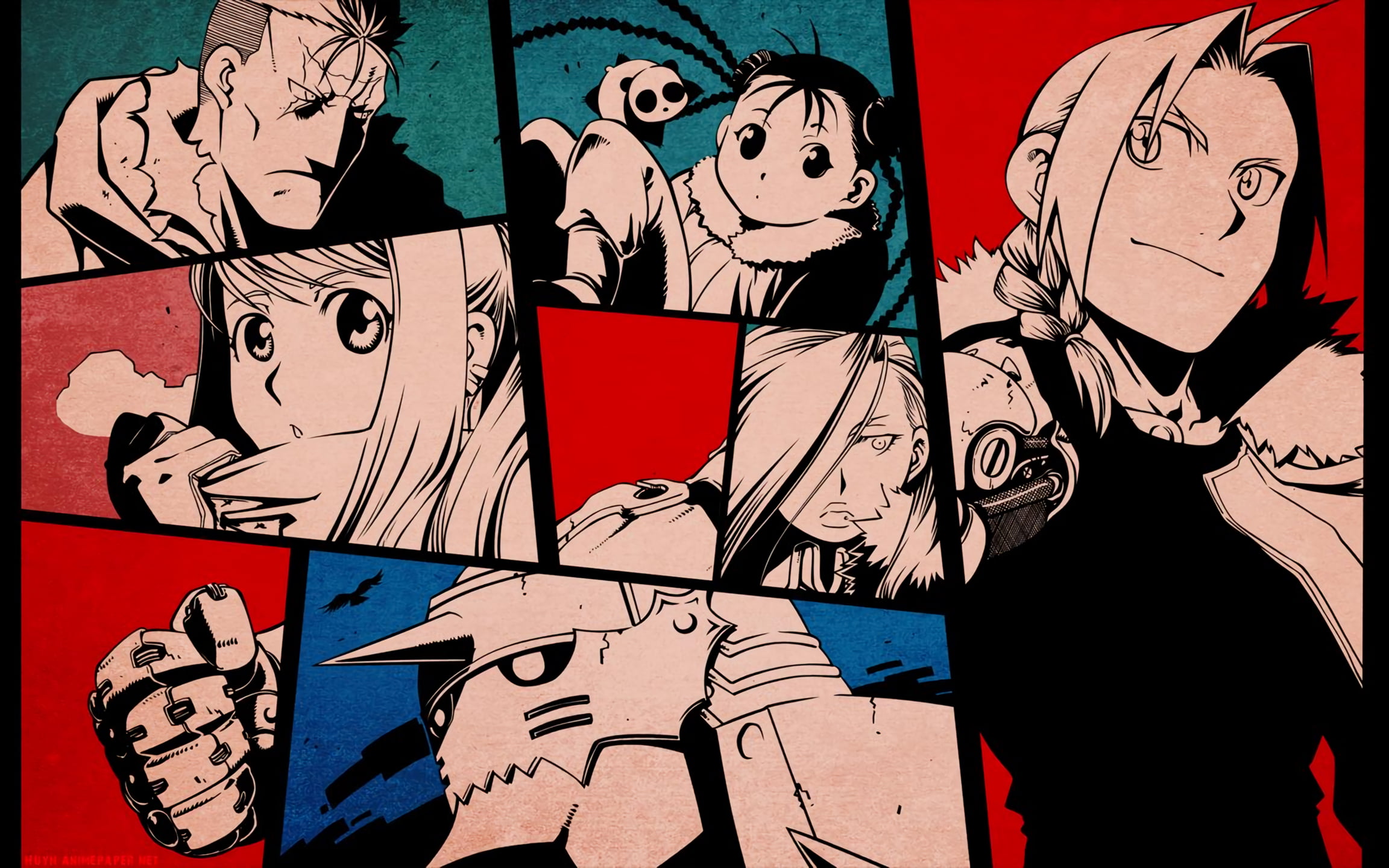 Full Metal Alchemist characters wallpaper, Full Metal Alchemist Brotherhood