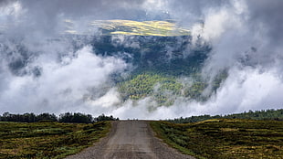 dirt road, Scottish Highlands, Scotland, nature, landscape HD wallpaper
