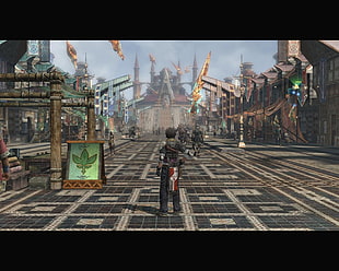 game application screenshot, PC gaming, The Last Remnant, JRPGs