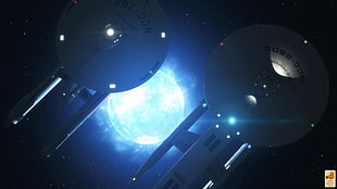 Spaceship, Star Trek, 4K