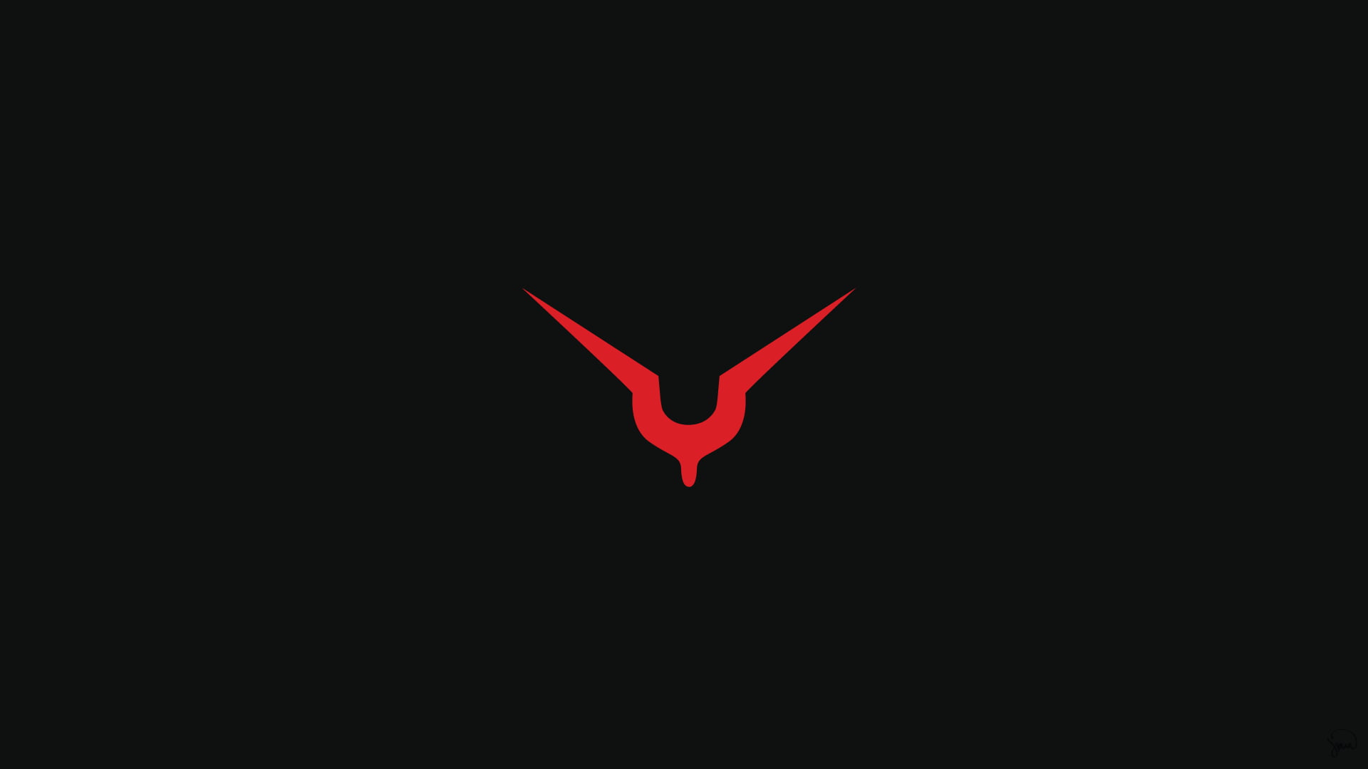 v-shaped red logo, Code Geass, logo