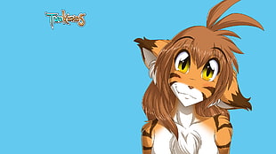 cat character illustration, Twokinds, furry, Anthro