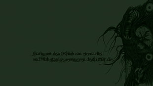 quote, Cthulhu HD wallpaper
