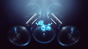 closeup photo of audio system HD wallpaper