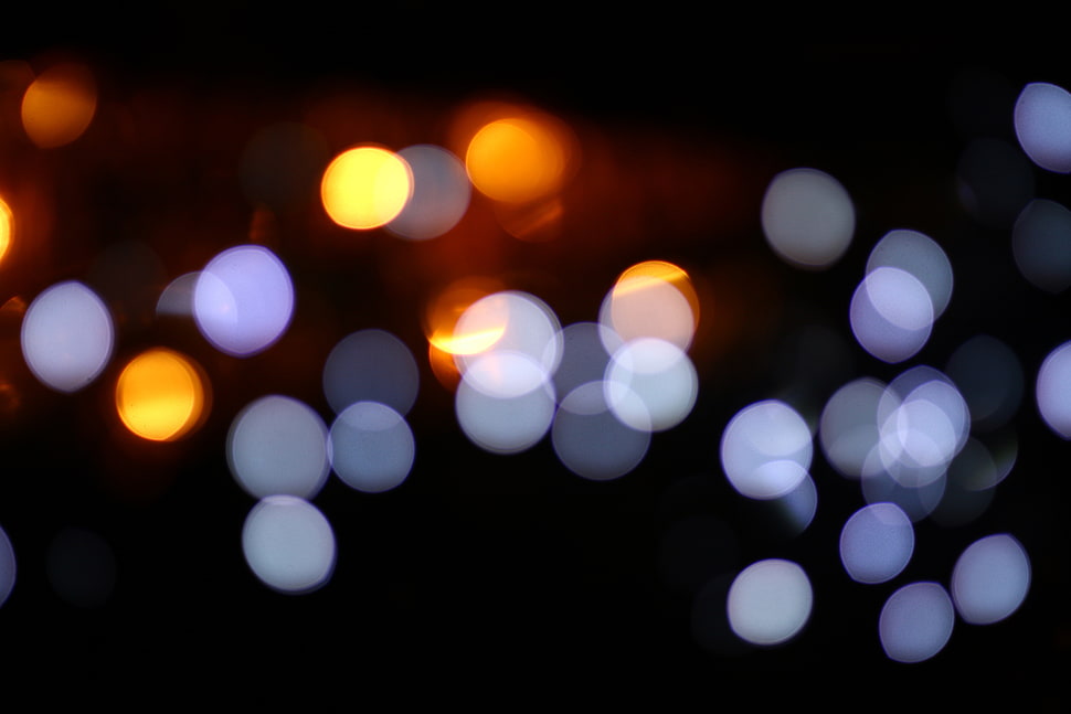Highlights,  Circles,  Blurred HD wallpaper
