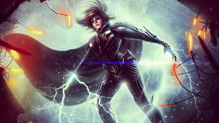 Storm illustration, DC Universe Online, video games HD wallpaper