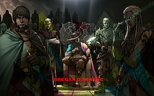 Bregan D' Aerthe wallpaper, Jarlaxle, Dungeons and Dragons, RPG