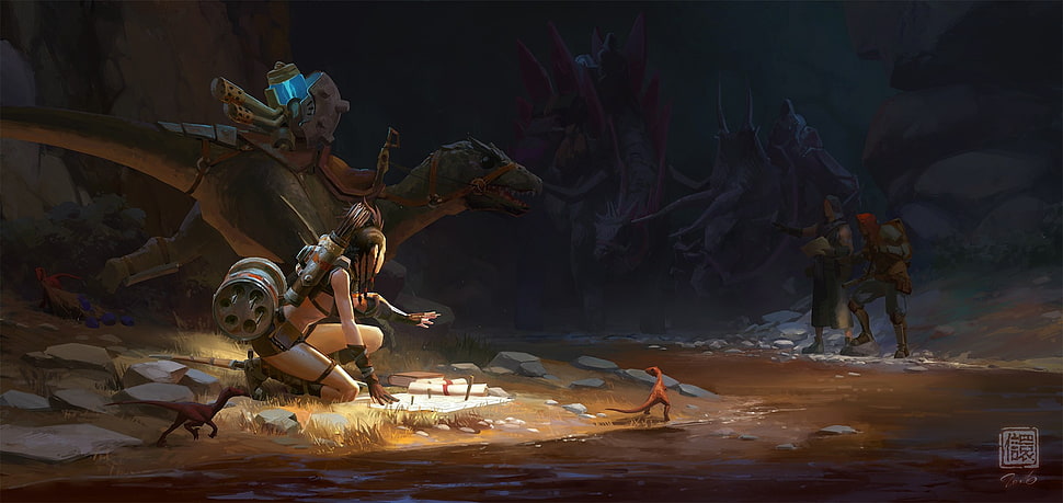 computer game wallpaper, fantasy art HD wallpaper