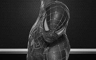 The Amazing Spider-Man, Spider-Man, monochrome HD wallpaper