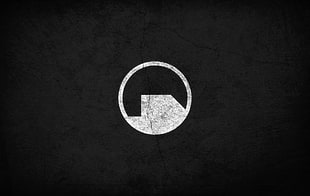 round white and black logo, Black Mesa