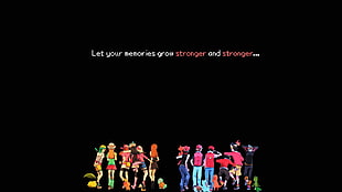 Pokemon game application screenshot, video games, Pokémon, pokemon third generation, black background HD wallpaper