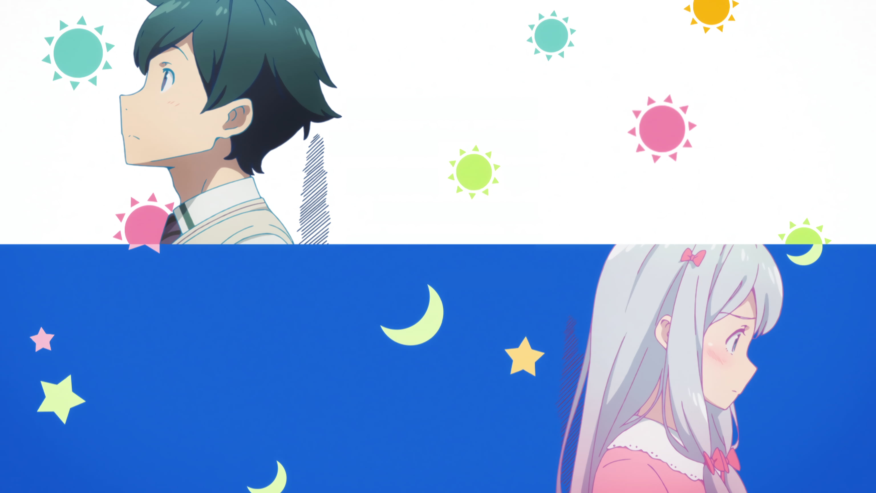 Male And Female Cartoon Anime Characters Collage Eromanga Sensei Izumi Sagiri Izumi Masamune Hd Wallpaper Wallpaper Flare