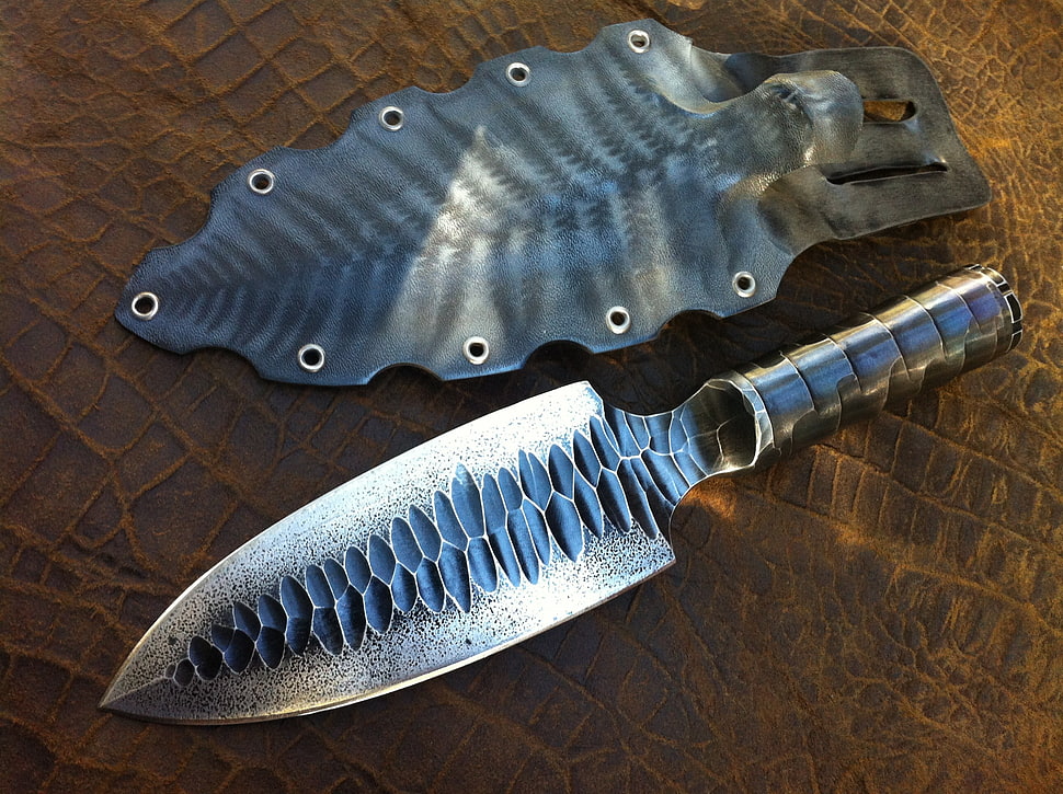gray dagger, knife HD wallpaper