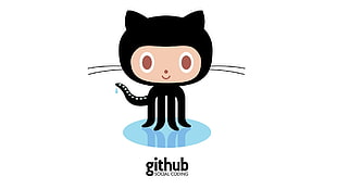 black cat illustration