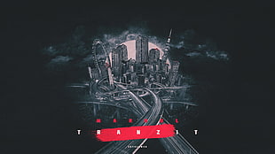 Marvel Transit illustration, rap , cityscape HD wallpaper