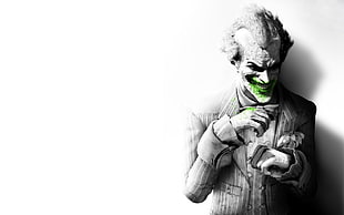 Joker from batman portrait