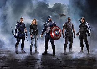 Avengers digital wallpaper