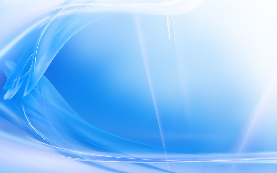 blue and white abstract screensaver HD wallpaper