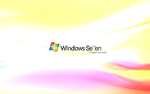 Windows Seven illustration, Windows 7