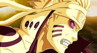 Naruto illustration, anime, Naruto Shippuuden, Uzumaki Naruto HD wallpaper