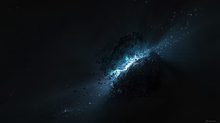 photo of black hole HD wallpaper
