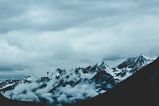 Mountains,  Fog,  Sky,  Peaks HD wallpaper