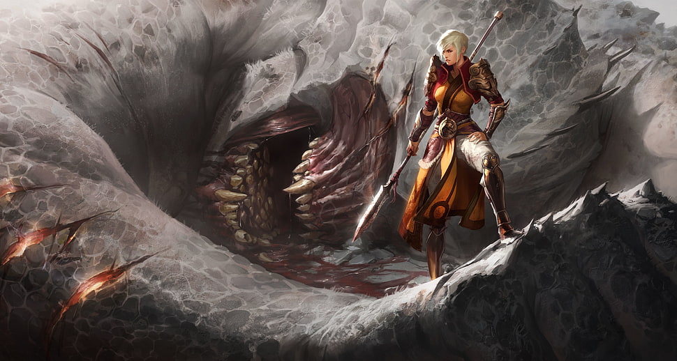 Diablo III, artwork, video games HD wallpaper
