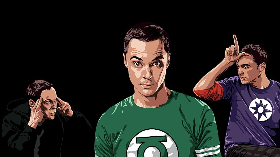 Sheldon Cooper, Sheldon Cooper, The Big Bang Theory HD wallpaper