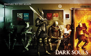 Dark Souls digital wallpaper